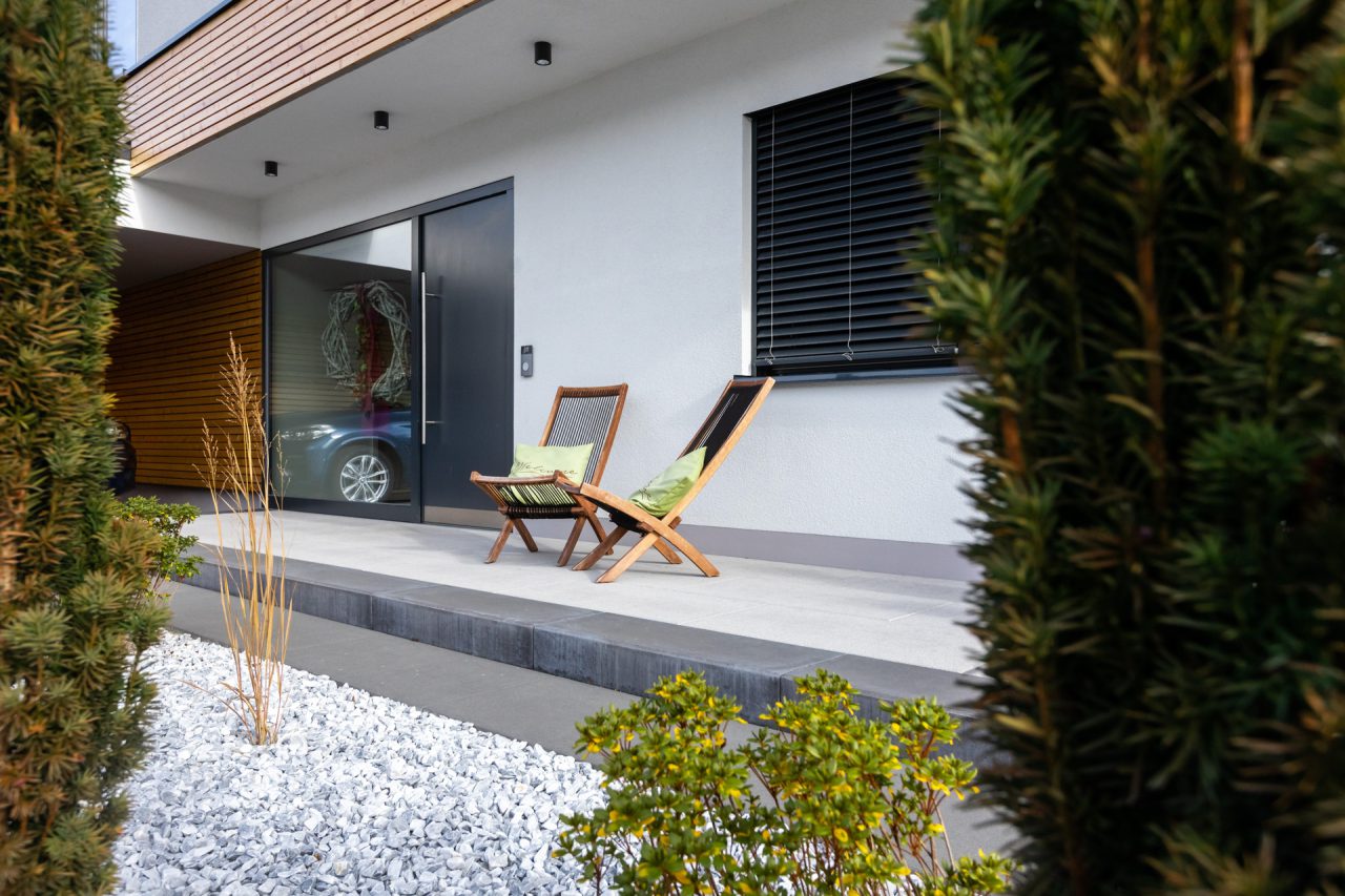 Einfamilienhaus Großdeuben Terrasse