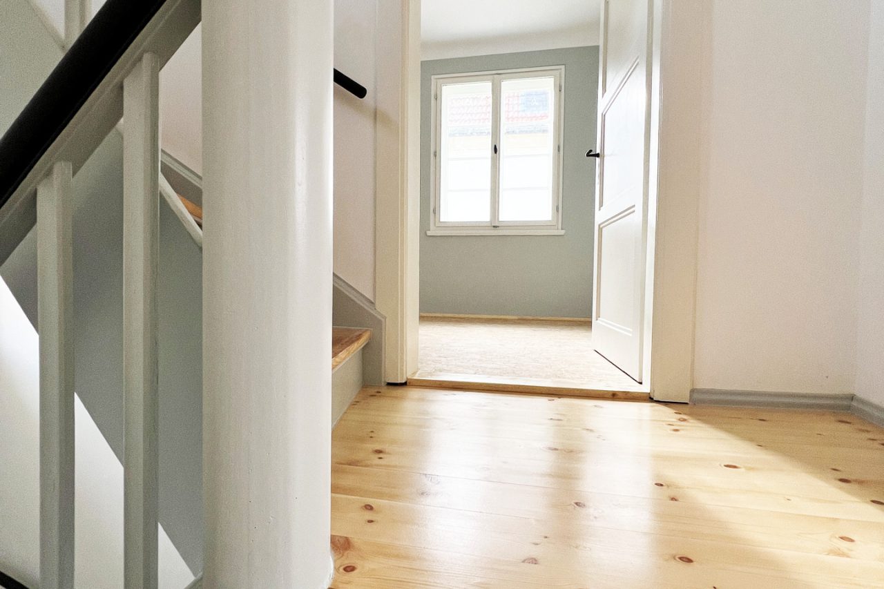 Denkmalgeschützte Doppelhaushälfte - Treppenhaus