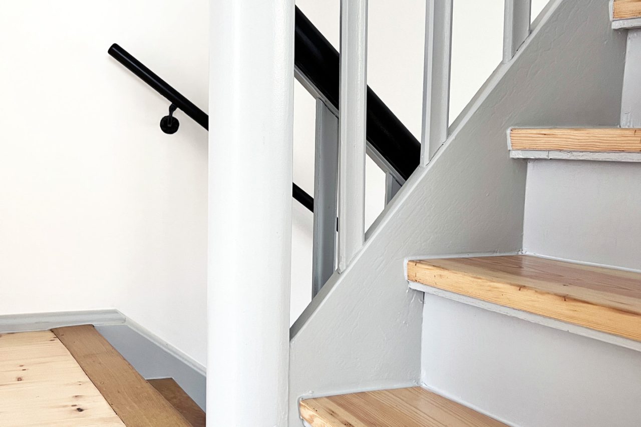 Denkmalgeschützte Doppelhaushälfte - Treppenhaus